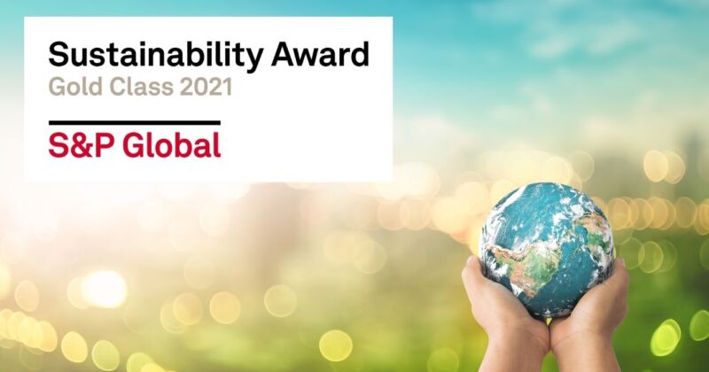 OMRON ranks Gold Class in S&P Global Sustainability Award