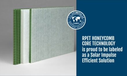 EconCore’s RPET honeycomb technology accredited with Solar Impulse Label