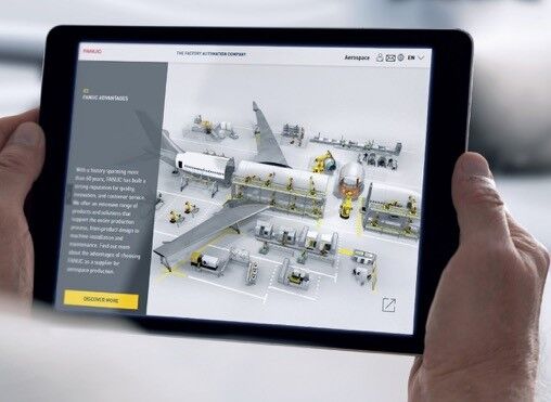 FANUC’s new aerospace portal showcases manufacturing potential to FIA visitors