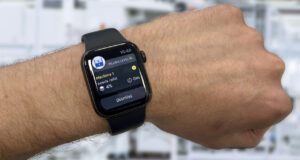 Carton Magazine Fill Levels displayed on Smart Watch