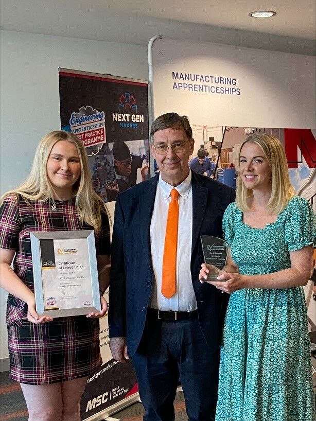KUKA UK achieves Gold standard ‘Excellent Employer’ level