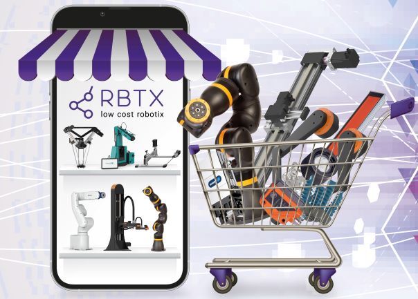 RBTX Online Marketplace: Now even easier for individual low-cost automation