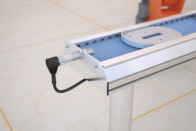 Presence checking and measurement in a smart factory using Contrinex inductive smart sensors