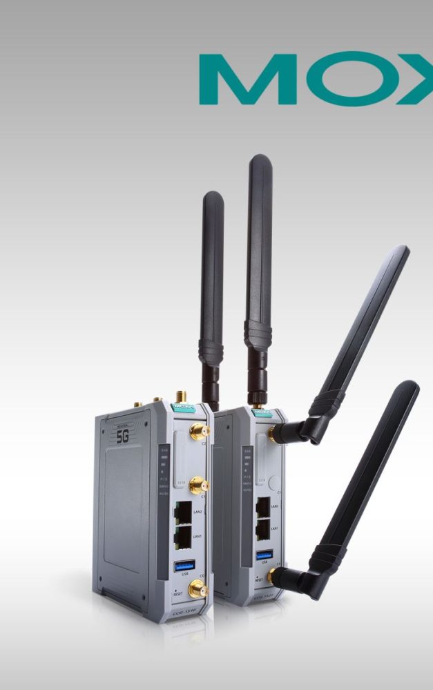 Moxa unveils private 5G cellular gateways to help boost 5D