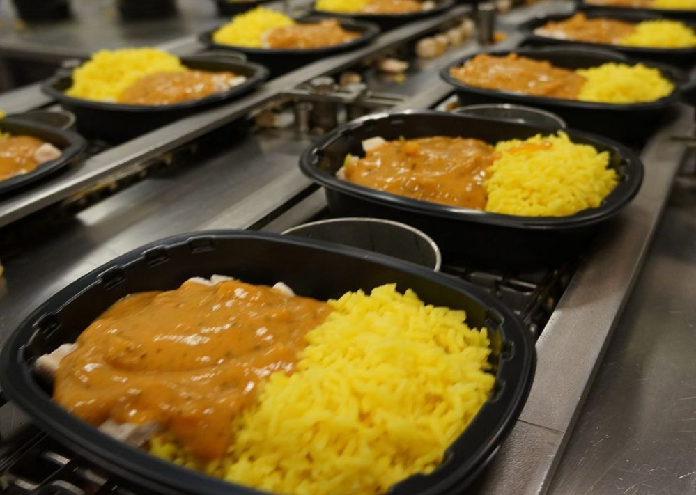 HACCP ideals for pre-prepared meal