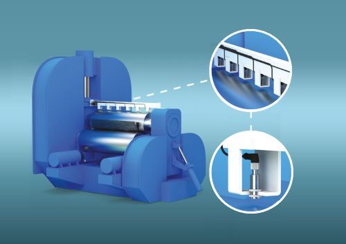 Contrinex SMART sensors upgrade the measurement of eccentricity during steel rolling