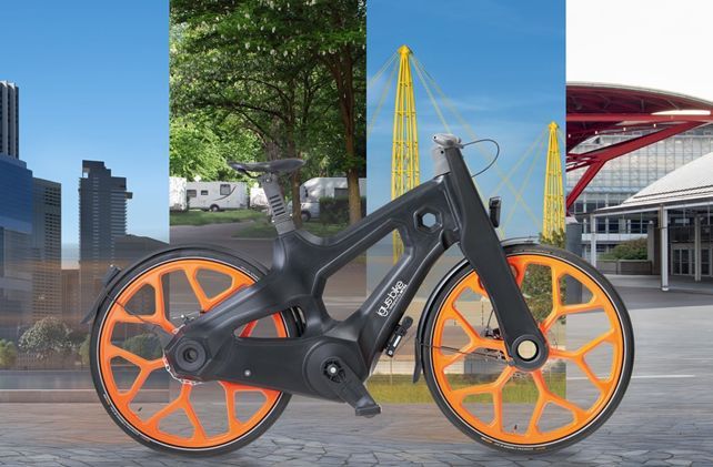 The first 100 igus all-plastic bicycles hit the UK roads