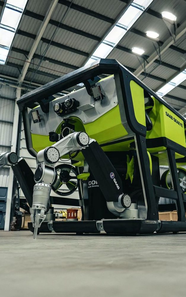 Saab UK innovates deep-sea exploration mitigating risk to divers and the environment