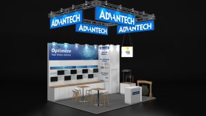 Vision 2024 booth rotated view