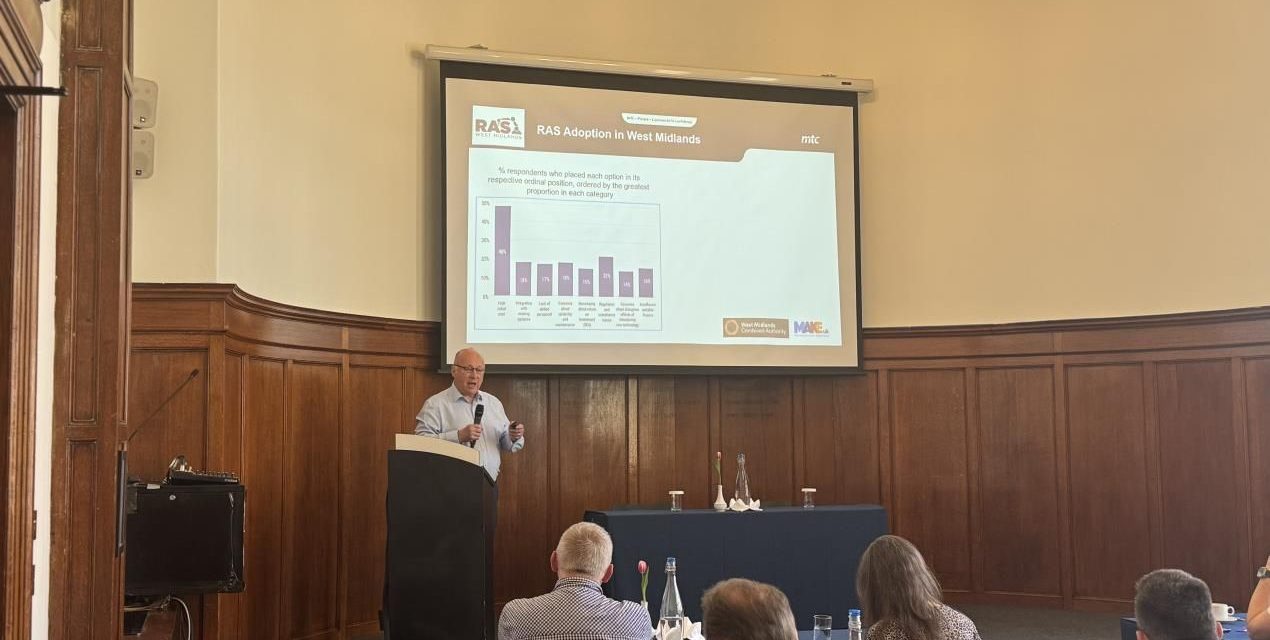 The UK must embrace a connected ecosystem in order to advance the robotics industry, says The West Midlands RAS Cluster