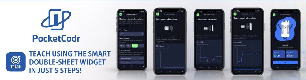Smart Double Sheet Detection 5 steps