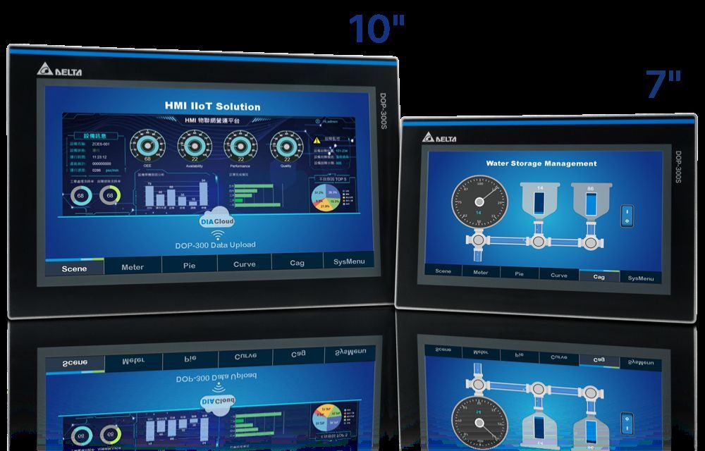 Delta brings power, connectivity, flexibility and security to smart manufacturing with launch of the DOP-300S Series Touch Panel HMI