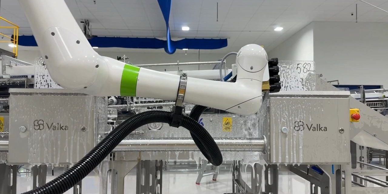 FANUC collaborative robot sparkles in new food factory cleaning solution