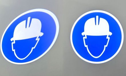 Keystone-corrected signage helps improve warehouse safety, says Projected Image