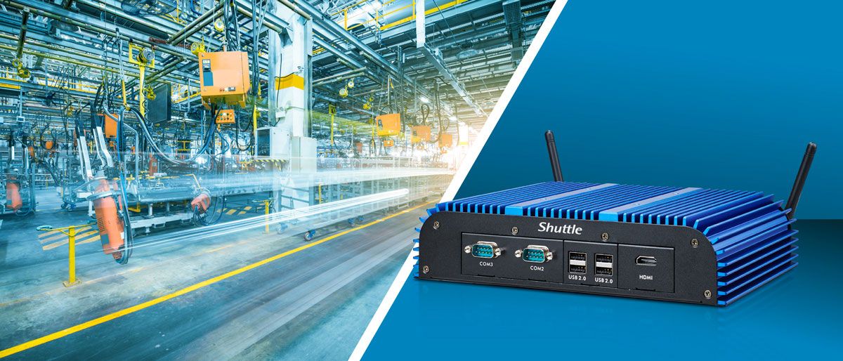 Industrial strength, compact design – Shuttle’s approach to Box PCs