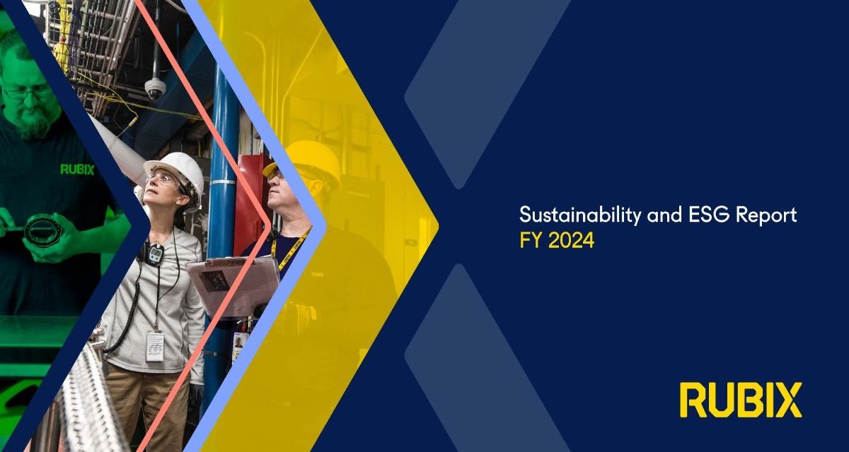 Rubix launches fifth annual ESG report
