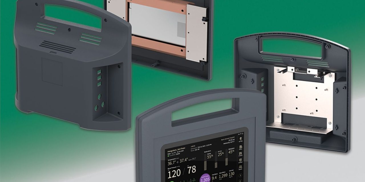 OKW’s plastic enclosures now with custom metal brackets and mounting plates