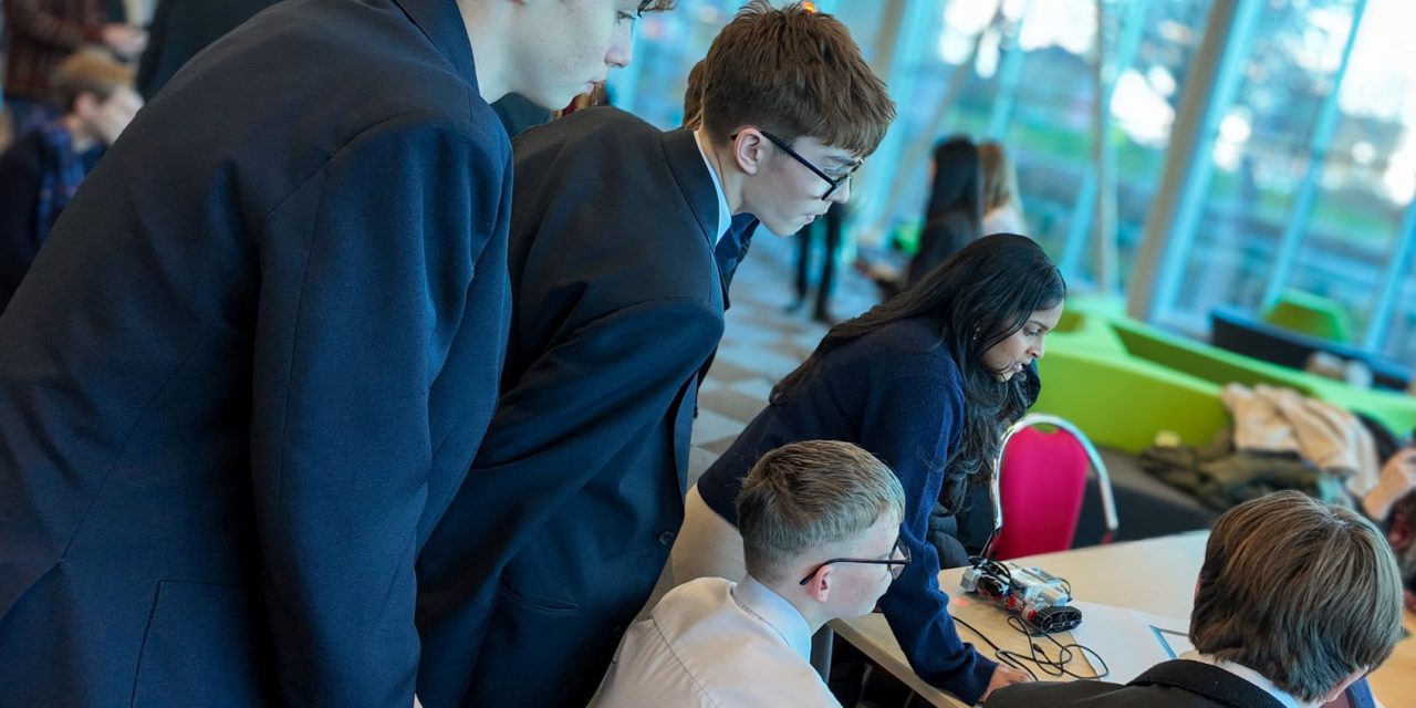 Students triumph at robotics Challenge Finals at University of Huddersfield
