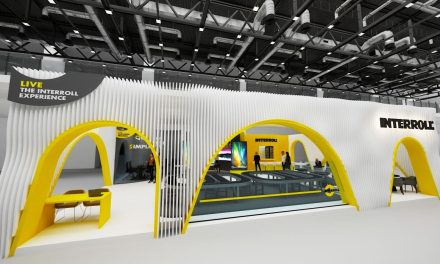 Interroll presents the new Chain Belt Sorting solution combined with MCP PLAY at LogiMAT 2026