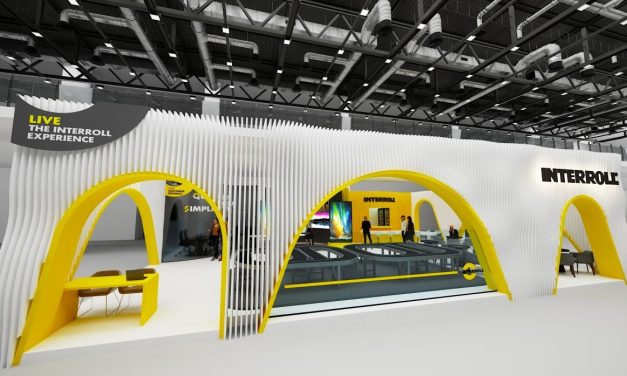 Interroll presents the new Chain Belt Sorting solution combined with MCP PLAY at LogiMAT 2026