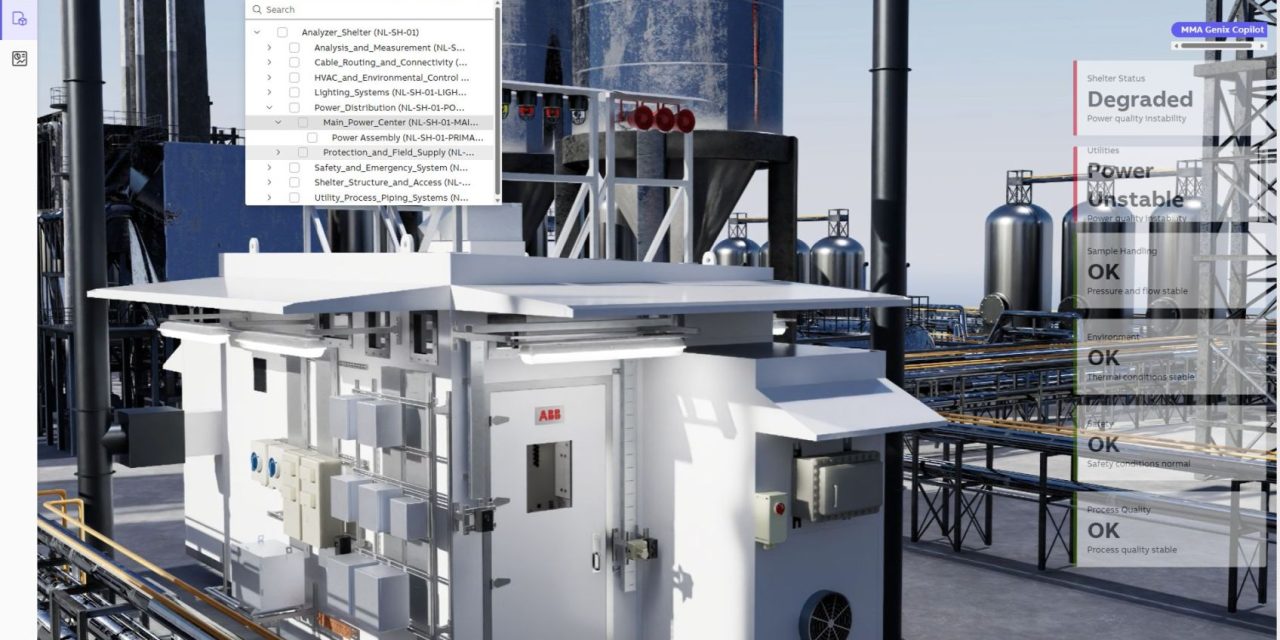 ABB Genix™ advances industrial digital twins through immersive 3D visualization with NVIDIA Omniverse and Microsoft Azure
