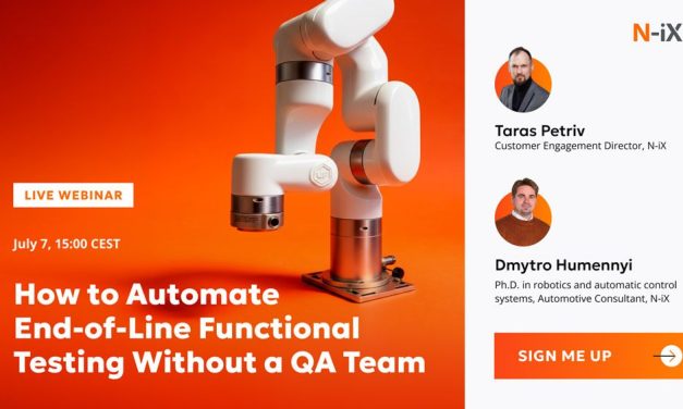 N-iX: How to Automate End-of-Line Functional Testing Without a QA Team