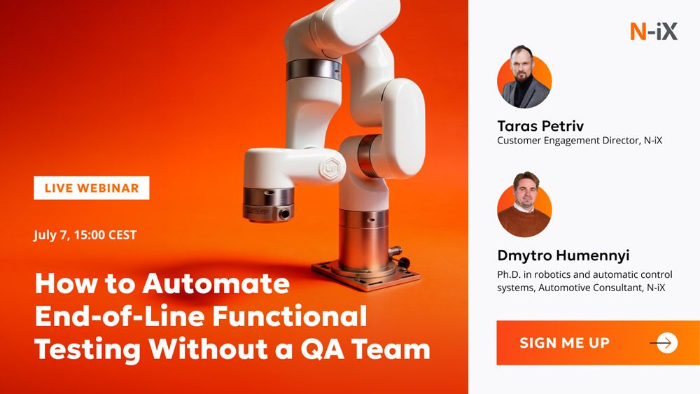 N-iX: How to Automate End-of-Line Functional Testing Without a QA Team