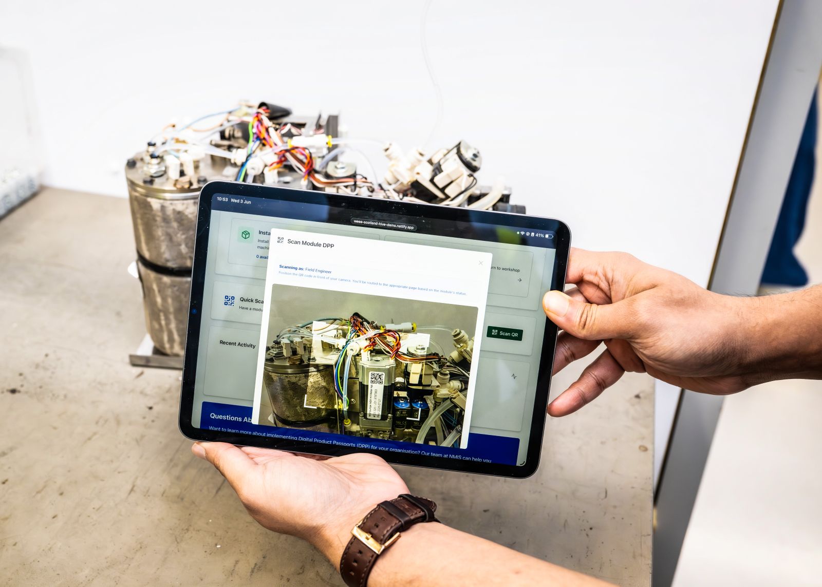 Glasgow circular economy firm helps pioneer digital product passport technology - Automation Magazine