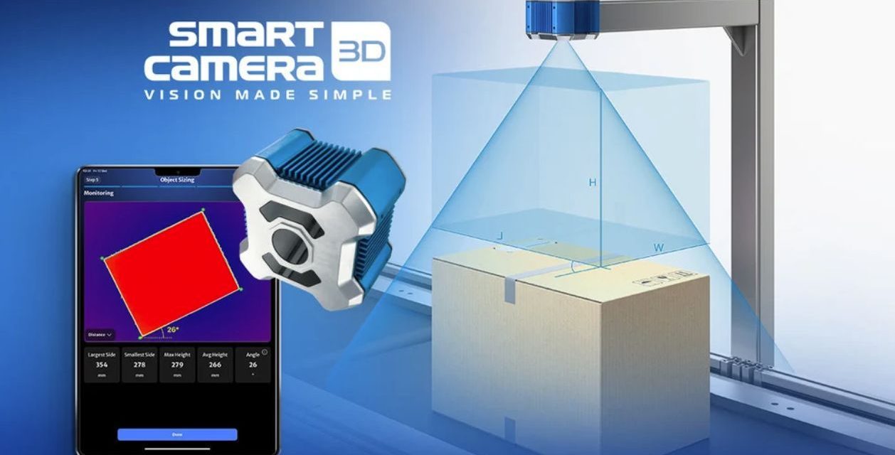 Contrinex Smart Camera 3D – Affordable and Simple-to-Implement Measurement Sensor.