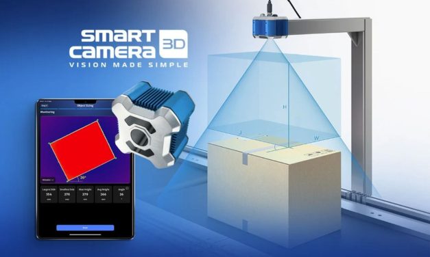 Contrinex Smart Camera 3D – Affordable and Simple-to-Implement Measurement Sensor.