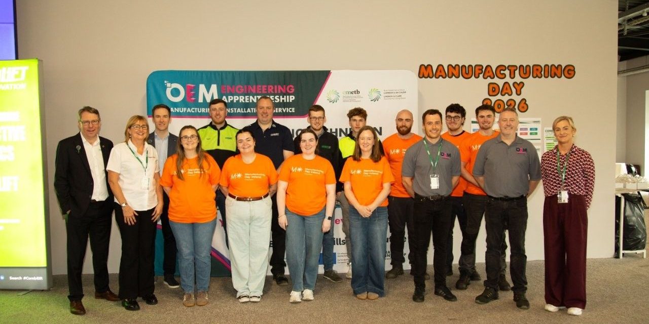 Recognising future talent: Combilift gives future engineers a lift