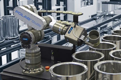 mobile robot shuttles are already used today in lab automation for handling samples