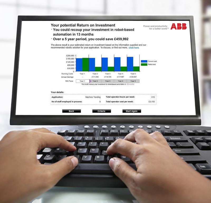 roi calculator news release