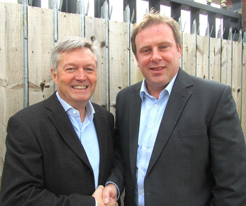 mads bo of kantima left with frank crouwel of nw systems group