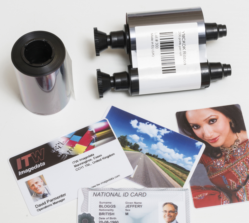 1 itw ribbon spools and cards