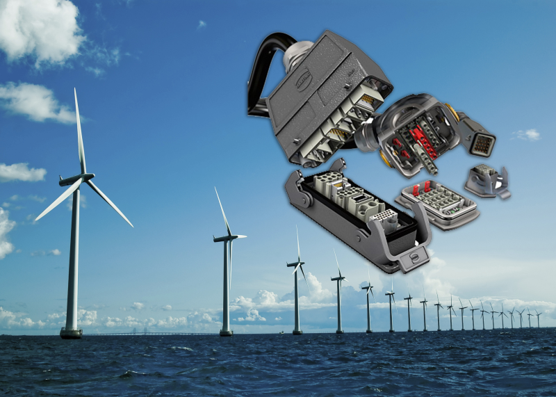 harting han range of products global offshore wind