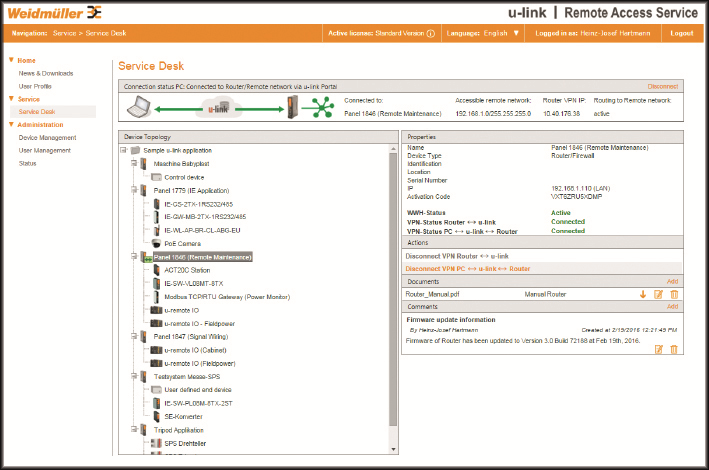 u link screenshot en