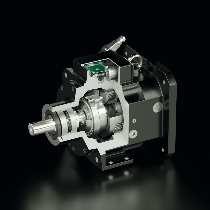 New machine tool twospeed gearbox is impressive with SensorShift